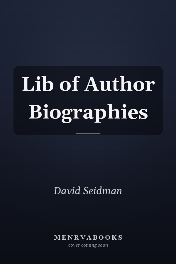 Lib of Author Biographies