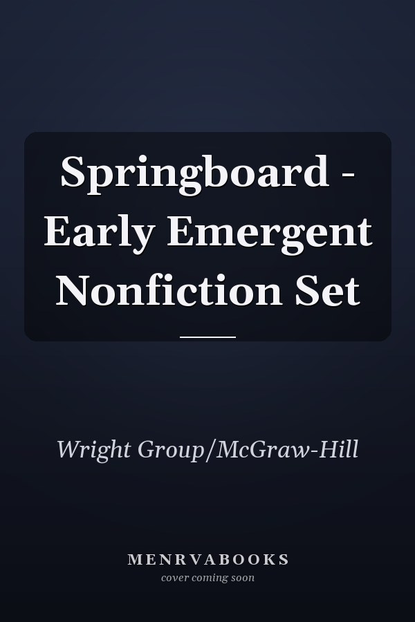 Springboard - Early Emergent Nonfiction Set