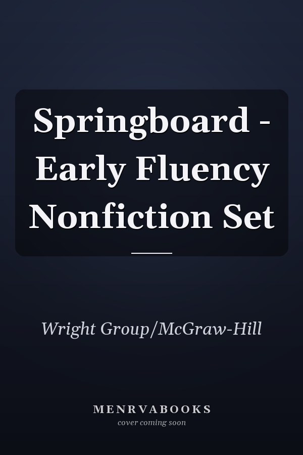 Springboard - Early Fluency Nonfiction Set