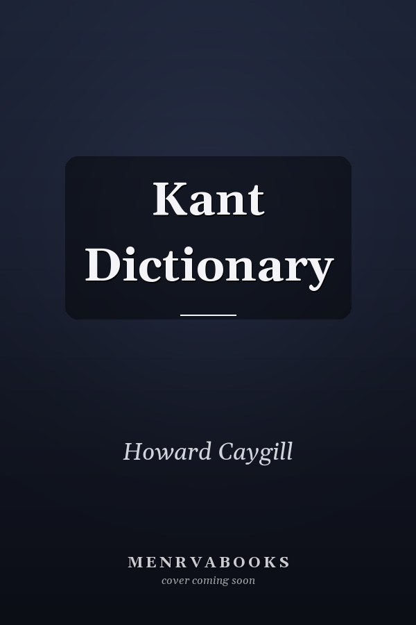 Kant Dictionary