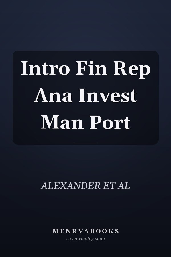 Intro Fin Rep Ana Invest Man Port