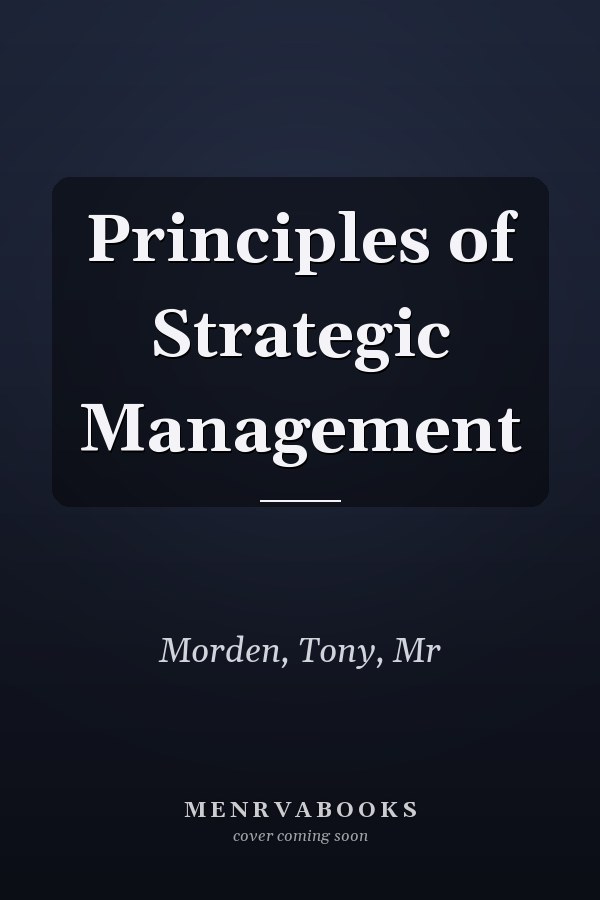 Principles of Strategic Management