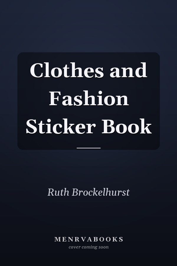 Clothes and Fashion Sticker Book