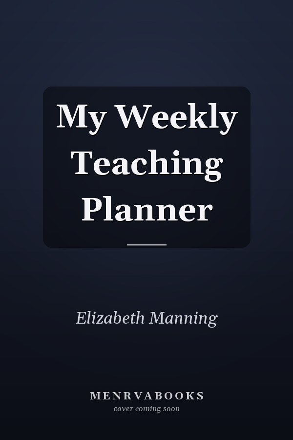 My Weekly Teaching Planner