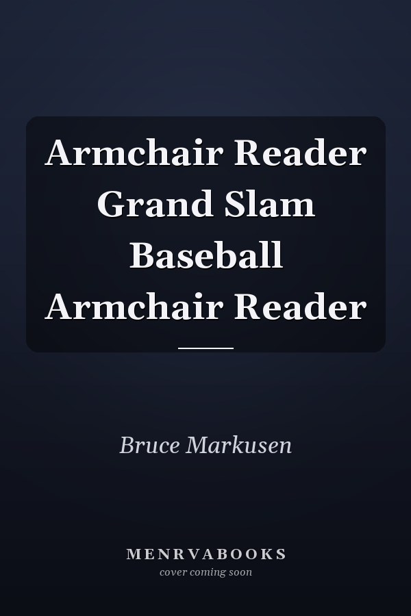 Armchair Reader Grand Slam Baseball
            
                Armchair Reader