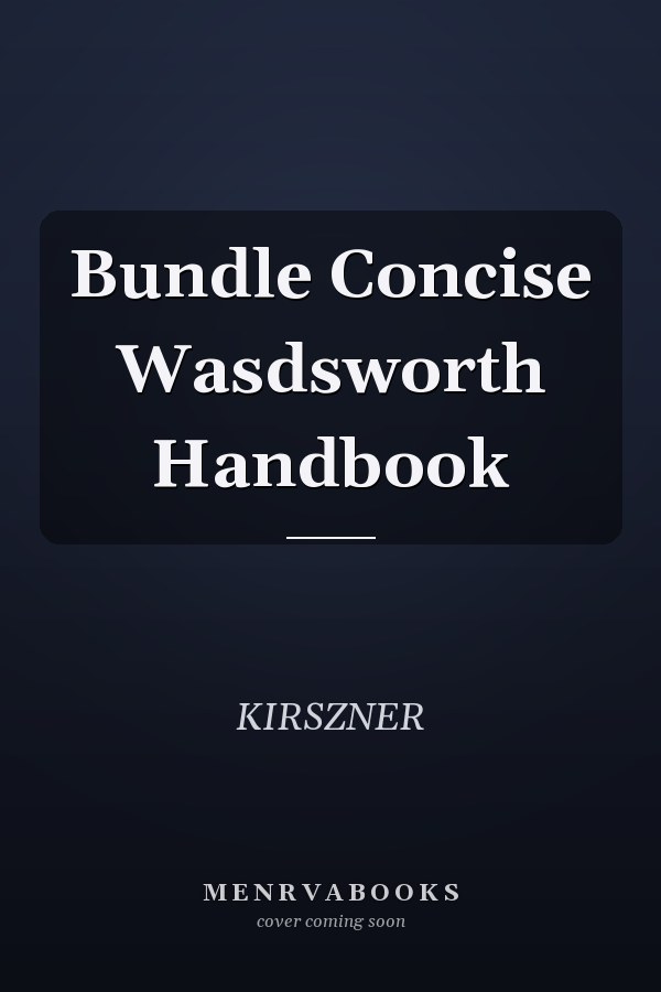 Bundle Concise Wasdsworth Handbook