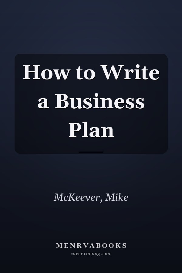 How to Write a Business Plan