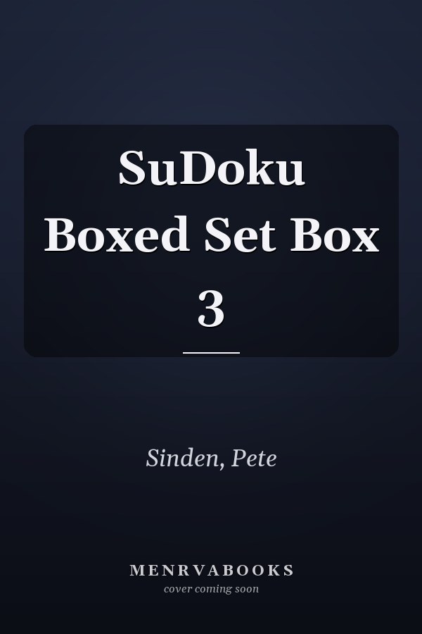 SuDoku Boxed Set Box 3