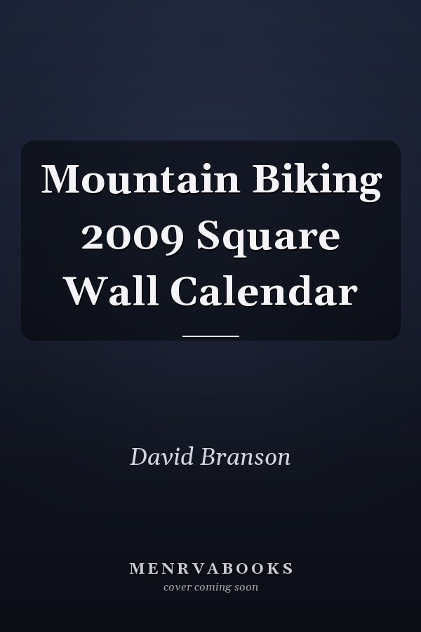 Mountain Biking 2009 Square Wall Calendar