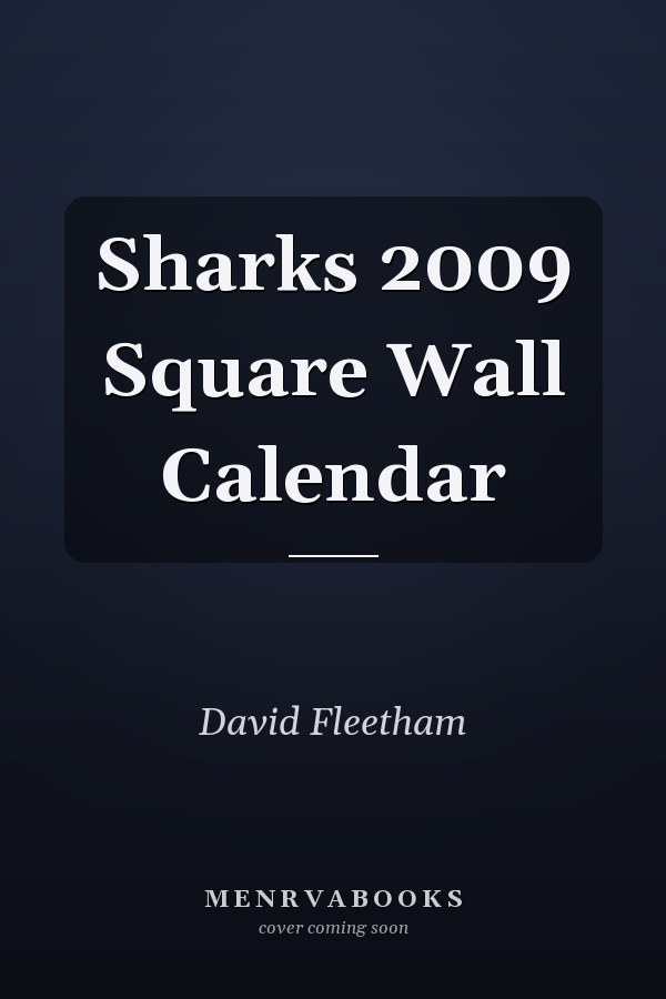 Sharks 2009 Square Wall Calendar