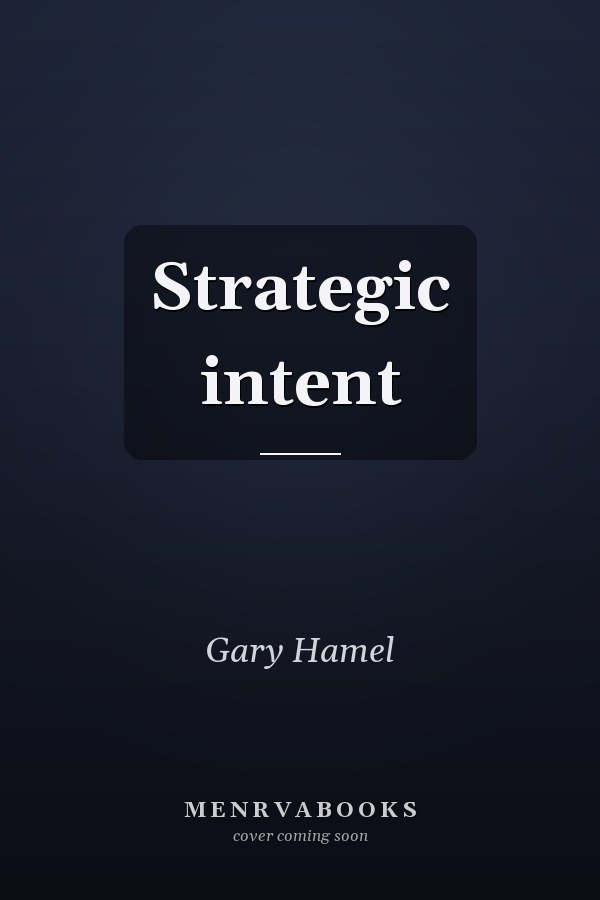 Strategic intent