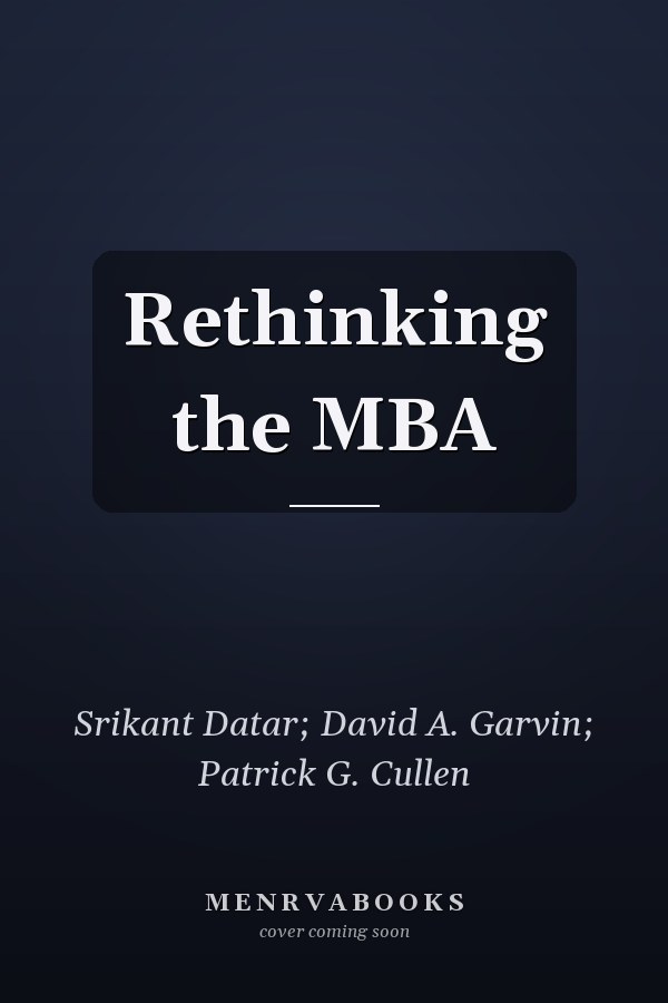 Rethinking the MBA