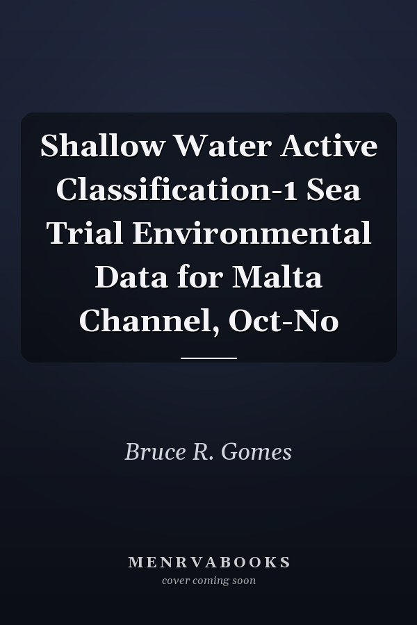 Shallow Water Active Classification-1 Sea Trial Environmental Data for Malta Channel, Oct-No