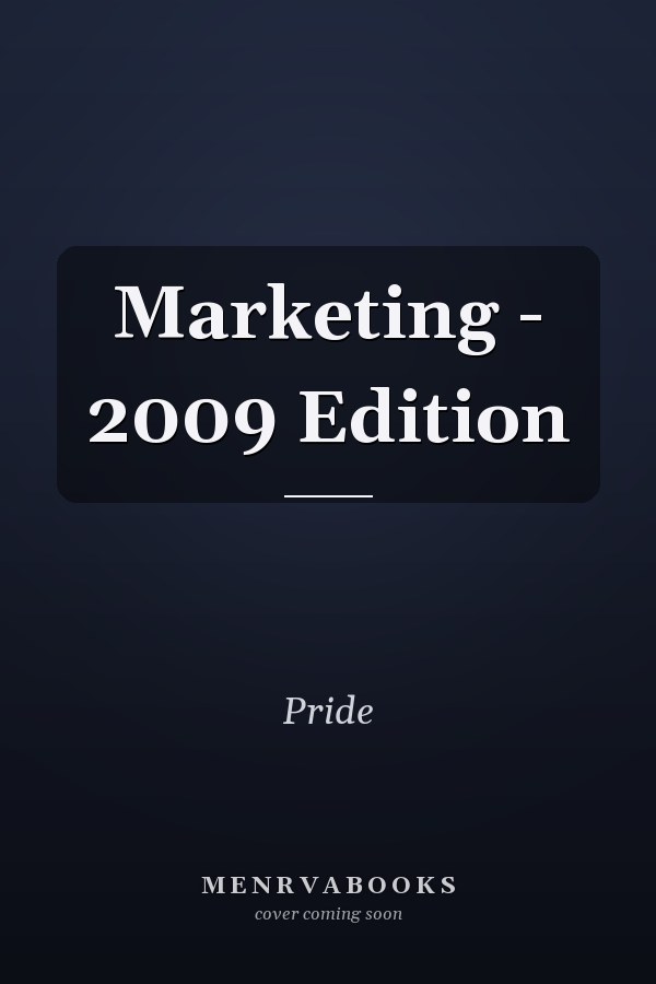 Marketing - 2009 Edition