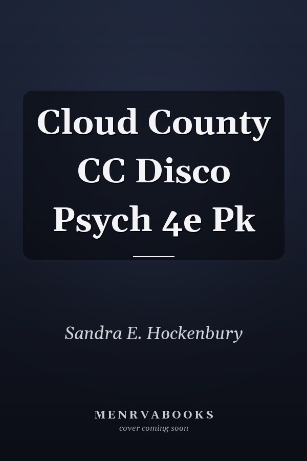 Cloud County CC Disco Psych 4e Pk