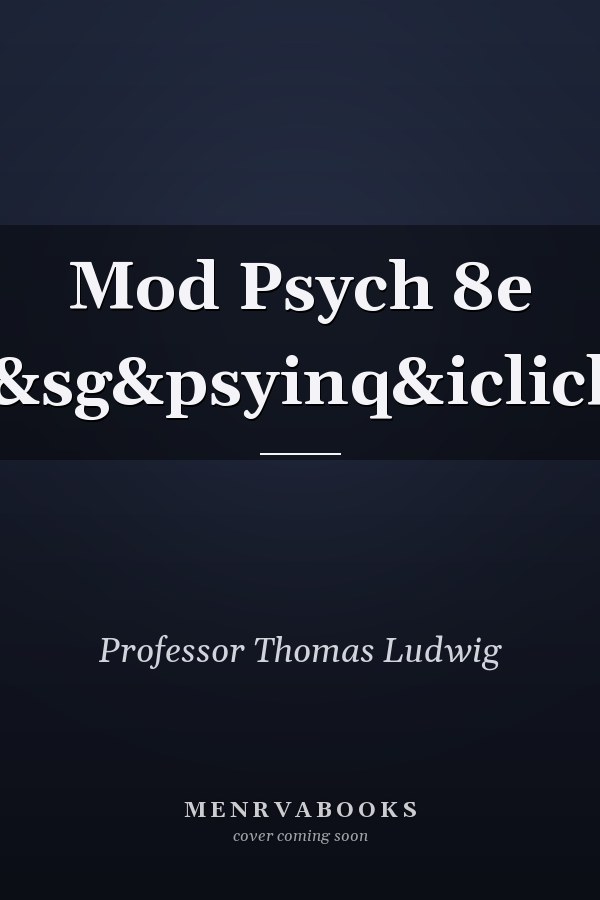 Mod Psych 8e Sp&sg&psyinq&iclicker