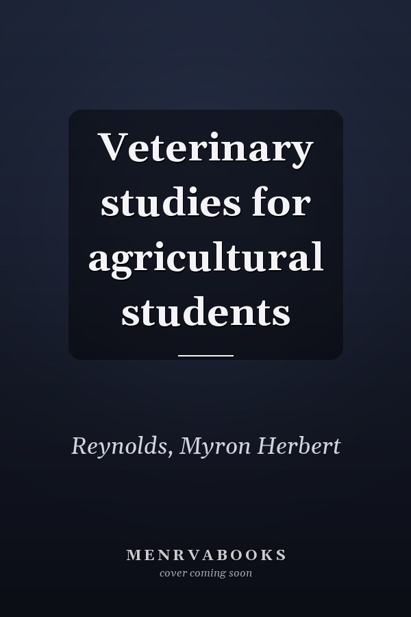 Veterinary studies for agricultural students