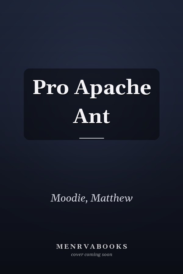 Pro Apache Ant