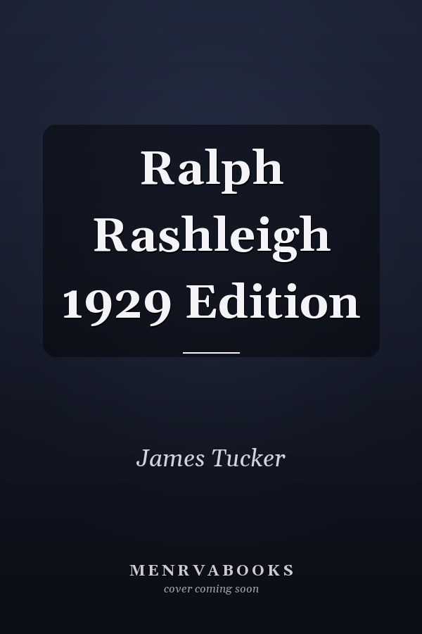 Ralph Rashleigh 1929 Edition