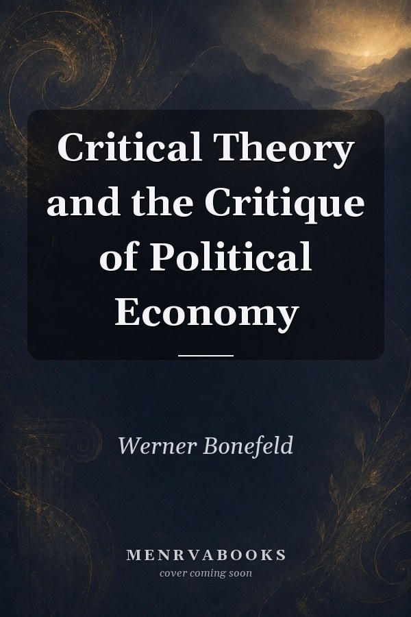 Critical Theory and the Critique of Political Economy