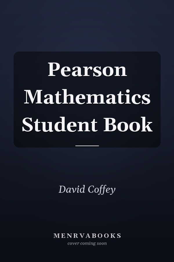 Pearson Mathematics Student Book