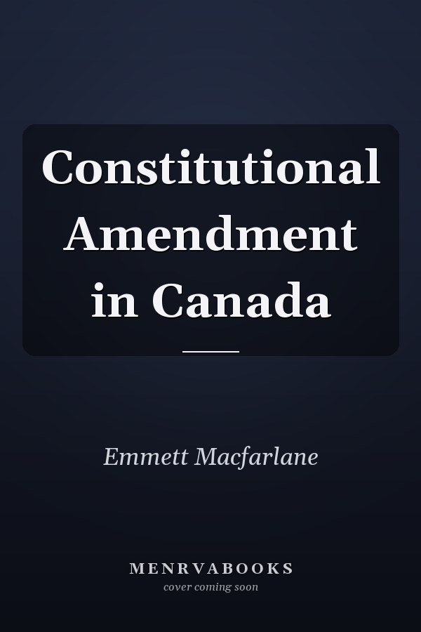Constitutional Amendment in Canada