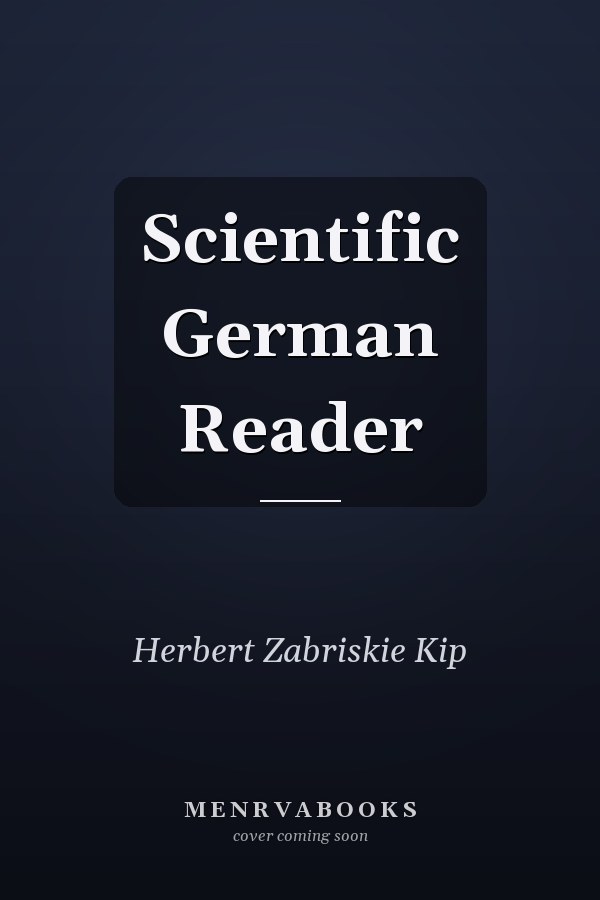 Scientific German Reader