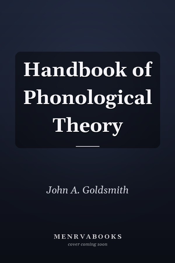 Handbook of Phonological Theory