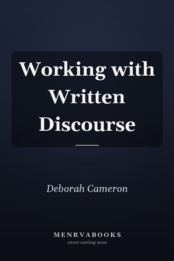 Working with Written Discourse