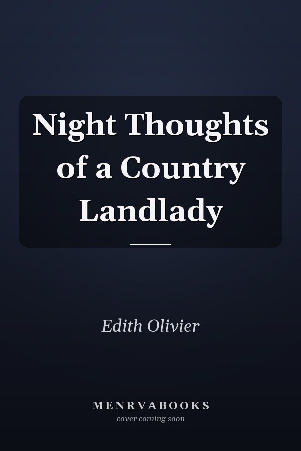 Night Thoughts of a Country Landlady