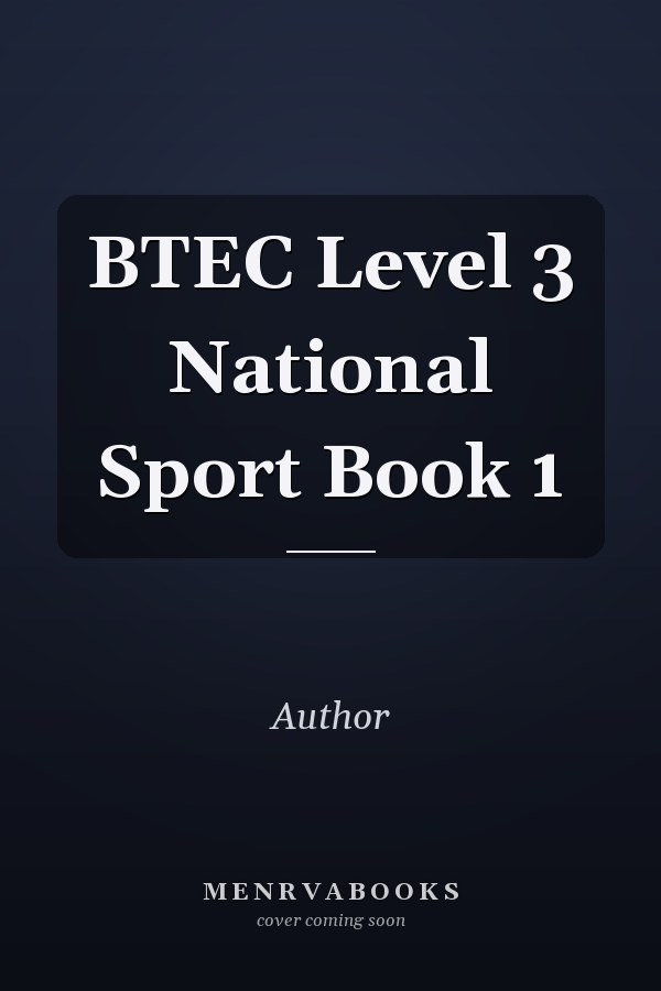 BTEC Level 3 National Sport Book 1