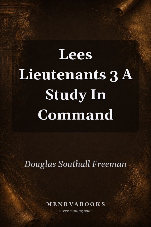 Lees Lieutenants 3 A Study In Command