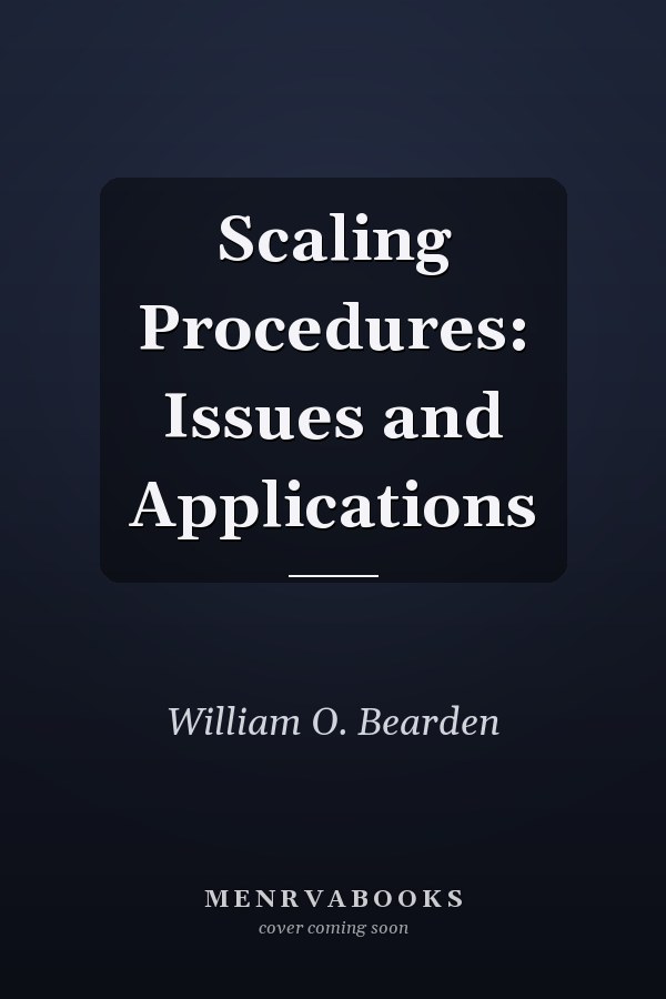 Scaling Procedures: Issues and Applications