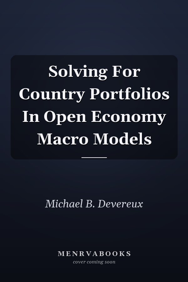 Solving For Country Portfolios In Open Economy Macro Models