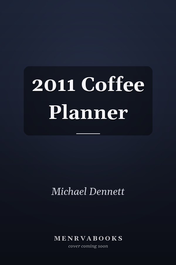 2011 Coffee Planner