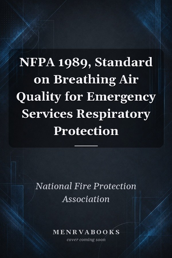 NFPA 1989, Standard on Breathing Air Quality for Emergency Services Respiratory Protection