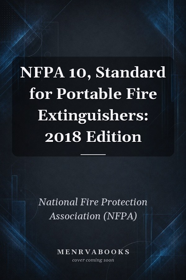 NFPA 10, Standard for Portable Fire Extinguishers: 2018 Edition