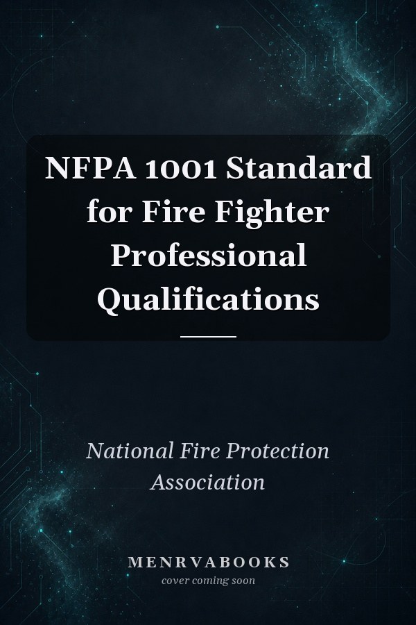 NFPA 1001 Standard for Fire Fighter Professional Qualifications