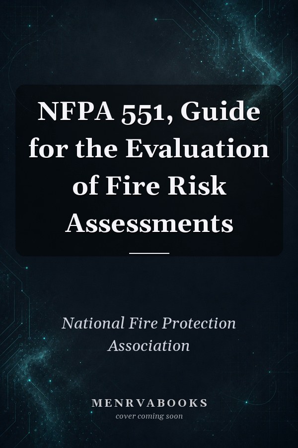NFPA 551, Guide for the Evaluation of Fire Risk Assessments