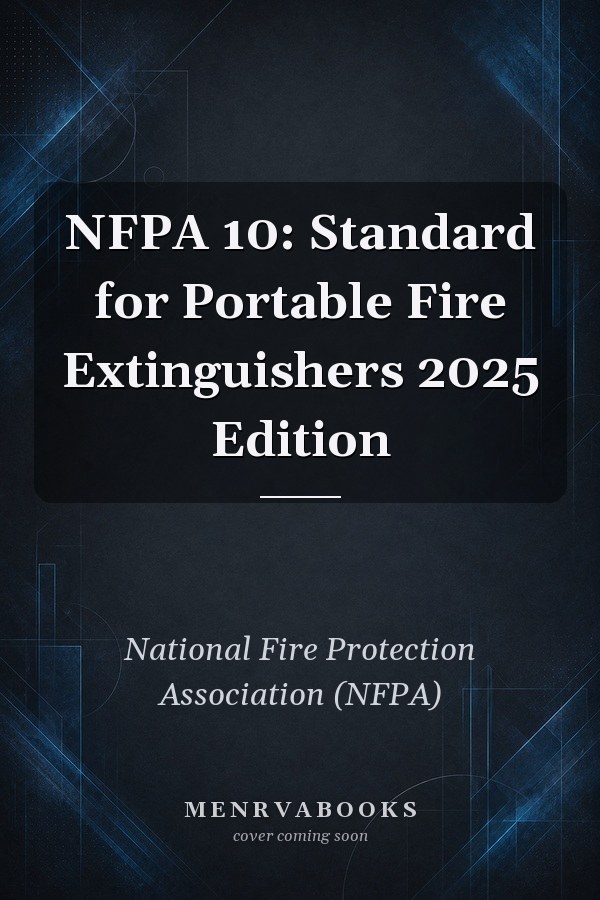 NFPA 10: Standard for Portable Fire Extinguishers 2025 Edition