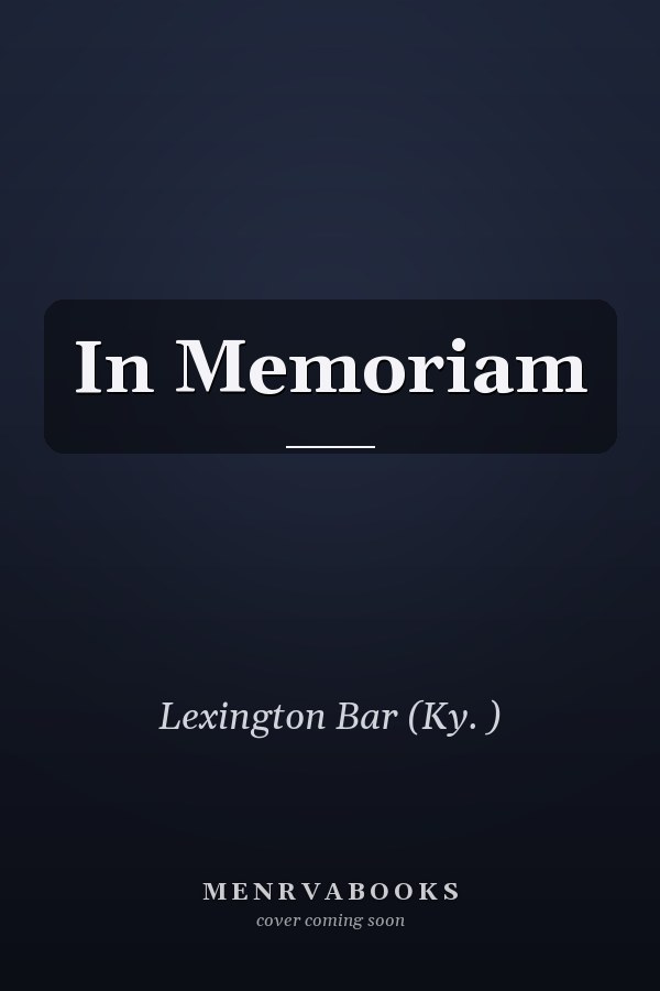 In Memoriam