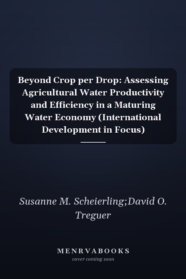 Beyond Crop per Drop: Assessing Agricultural Water Productivity and Efficiency in a Maturing Water Economy (International Development in Focus)
