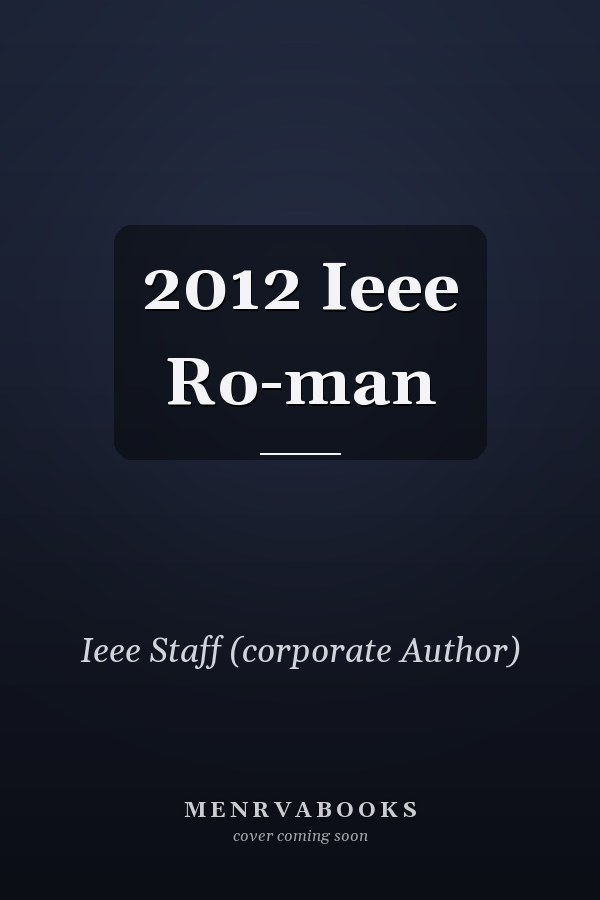 2012 IEEE Ro-man
