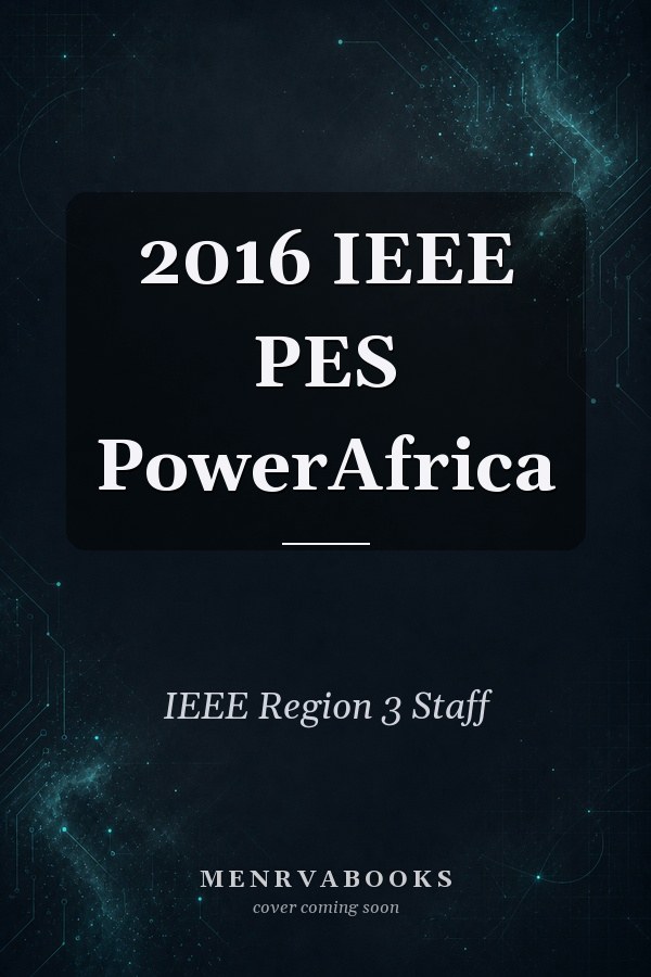 2016 IEEE PES PowerAfrica