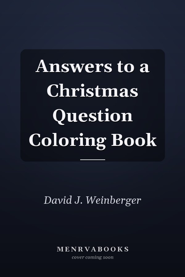 Answers to a Christmas Question Coloring Book