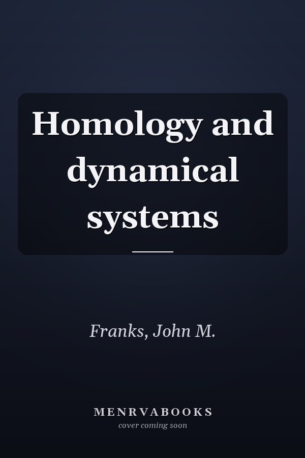 Homology and dynamical systems