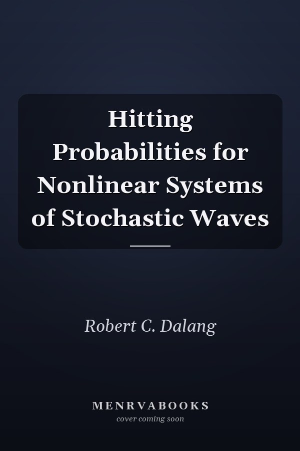 Hitting Probabilities for Nonlinear Systems of Stochastic Waves