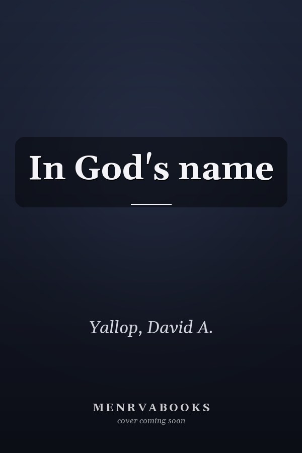 In God's name