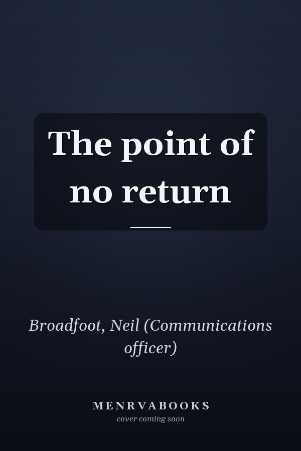 The point of no return