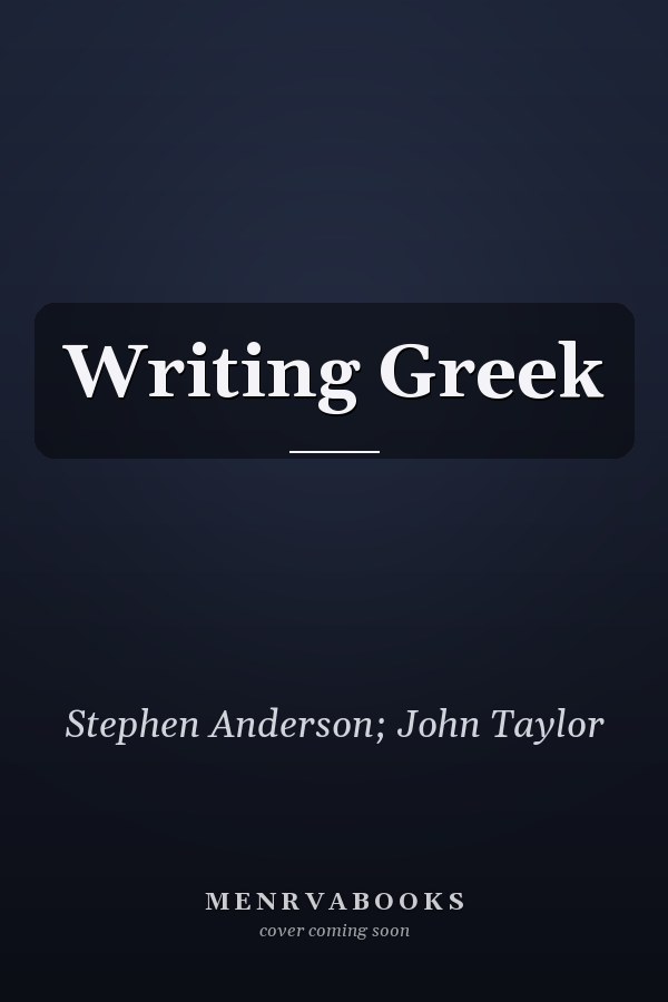 Writing Greek